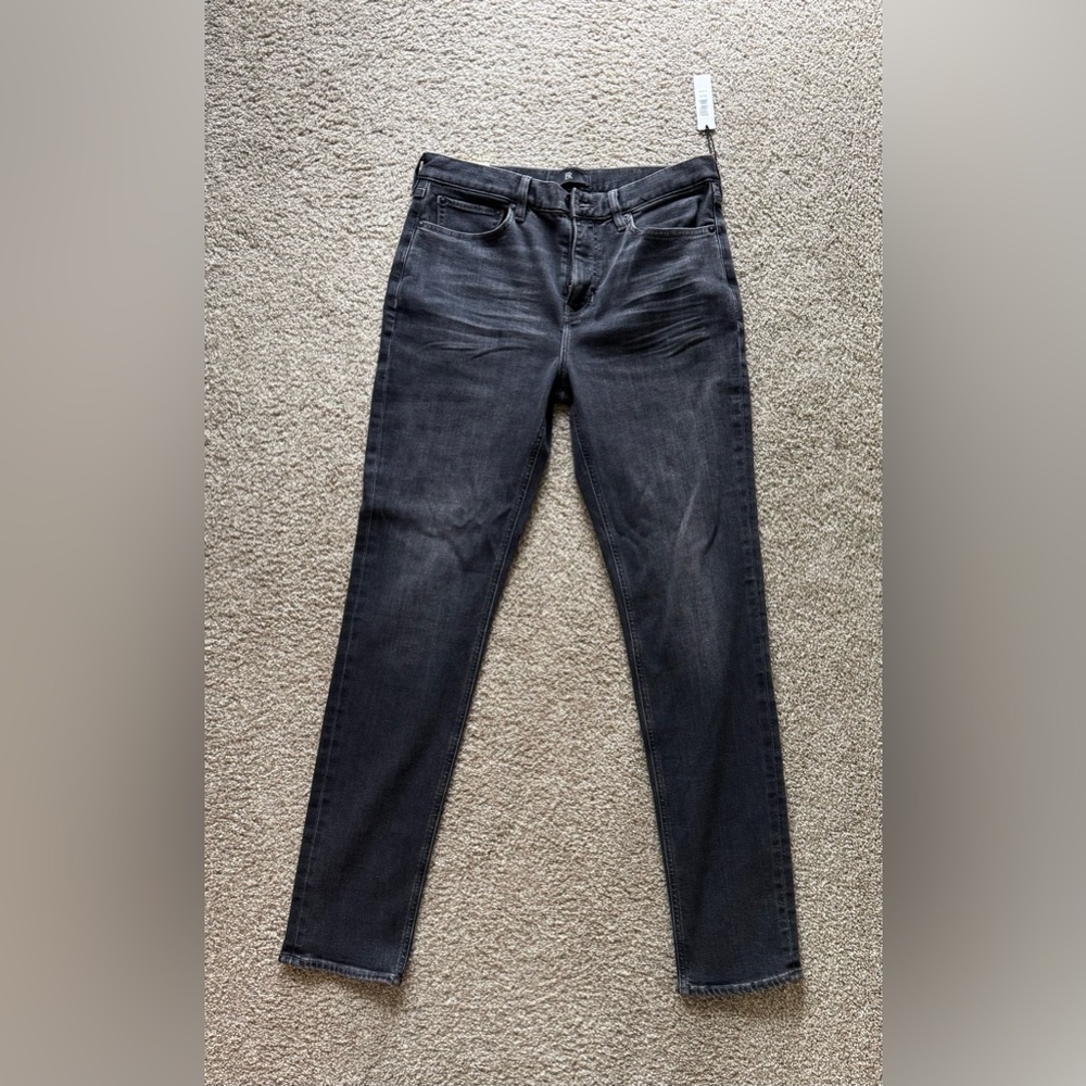 Banana Republic Slim Fit Traveler Charcoal Denim Jeans